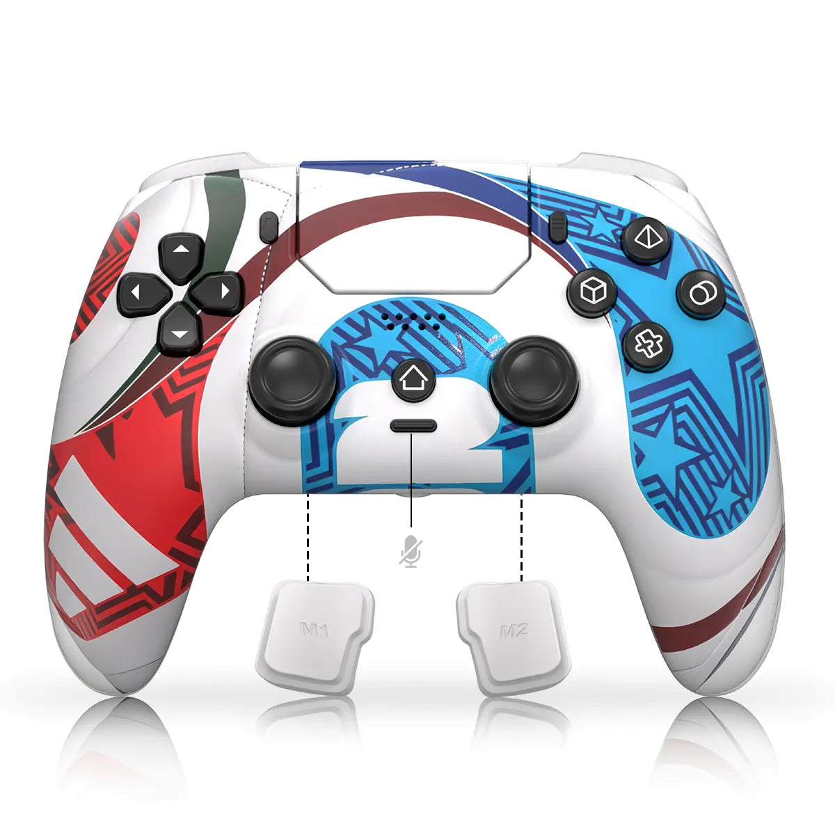 YUYIU Hall Effect Wireless Controller - Unleash Your Gaming Potential with Programmable Features, Enhanced Precision, and Immersive Audio