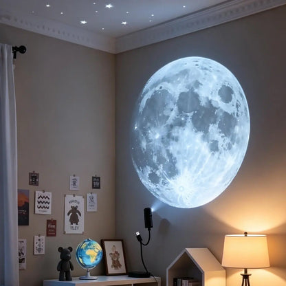 Transform Your Space with the Galaxy Projector Lamp – 10 Stunning Lighting Modes, 360° Rotation, and Compact Design for Ultimate Home Decor