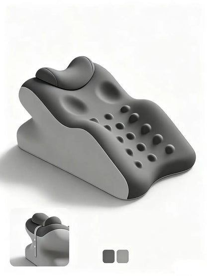 Ergonomic Cooling Fabric Reading Pillow: Premium Memory Foam Support for Enhanced Relaxation and Leisure Activities