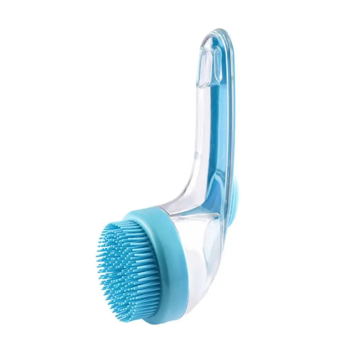 2026 2-in-1 Pet Bath Brush and Soap Dispenser - Premium Soft Silicone Grooming Tool for Dogs and Cats