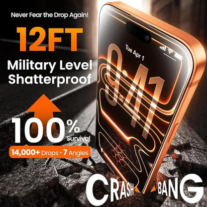 Ultimate Protection: MIAOTIEMO 3-Pack Military Grade Screen Protectors for Samsung Galaxy S26 Ultra & Apple iPhone 17 Pro Max - Smooth, Durable, and Dust-Free!
