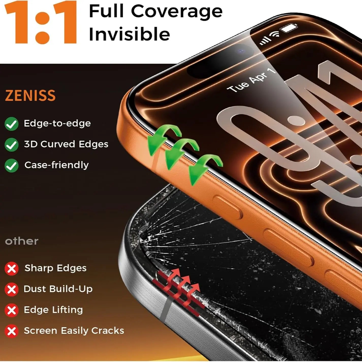 Ultimate Protection: MIAOTIEMO 3-Pack Military Grade Screen Protectors for Samsung Galaxy S26 Ultra & Apple iPhone 17 Pro Max - Smooth, Durable, and Dust-Free!