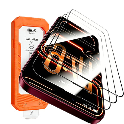Ultimate Protection: MIAOTIEMO 3-Pack Military Grade Screen Protectors for Samsung Galaxy S26 Ultra & Apple iPhone 17 Pro Max - Smooth, Durable, and Dust-Free!