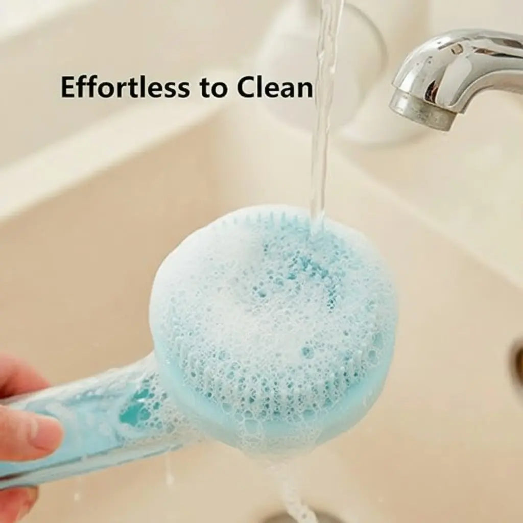 2026 2-in-1 Pet Bath Brush and Soap Dispenser - Premium Soft Silicone Grooming Tool for Dogs and Cats
