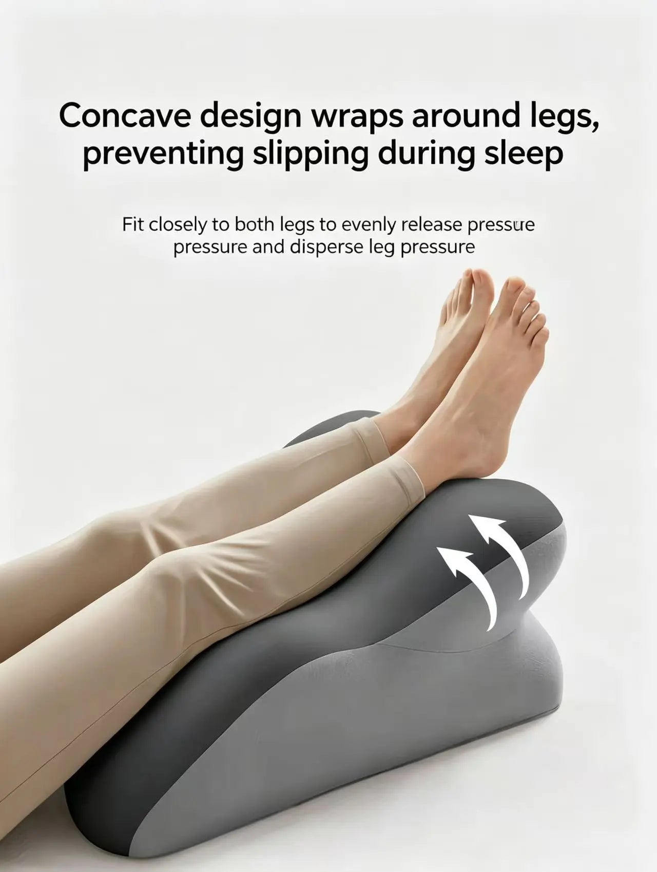 Ergonomic Cooling Fabric Reading Pillow: Premium Memory Foam Support for Enhanced Relaxation and Leisure Activities