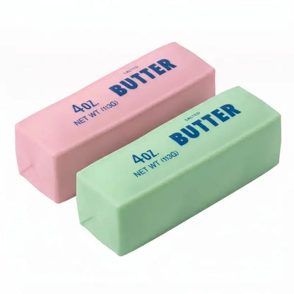 Crunchy Butter Squishy - Colorful Moldable Fidget Toy for Stress Relief and Enjoyment