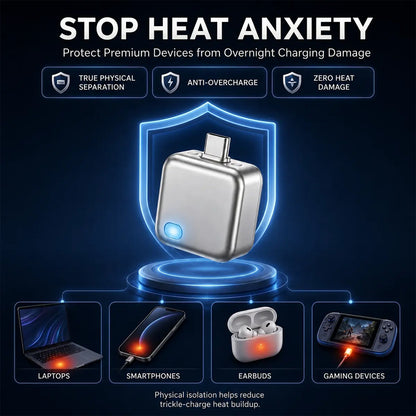 Revolutionary 140W Type-C Battery Guard: Automatic Charging with Smart Auto-Stop & Anti-Overcharge Protection for All Your Devices