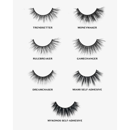 Self-Adhesive 3D Faux Mink Eyelashes by Lilly Lashes – Effortless Glamour with No Glue Required