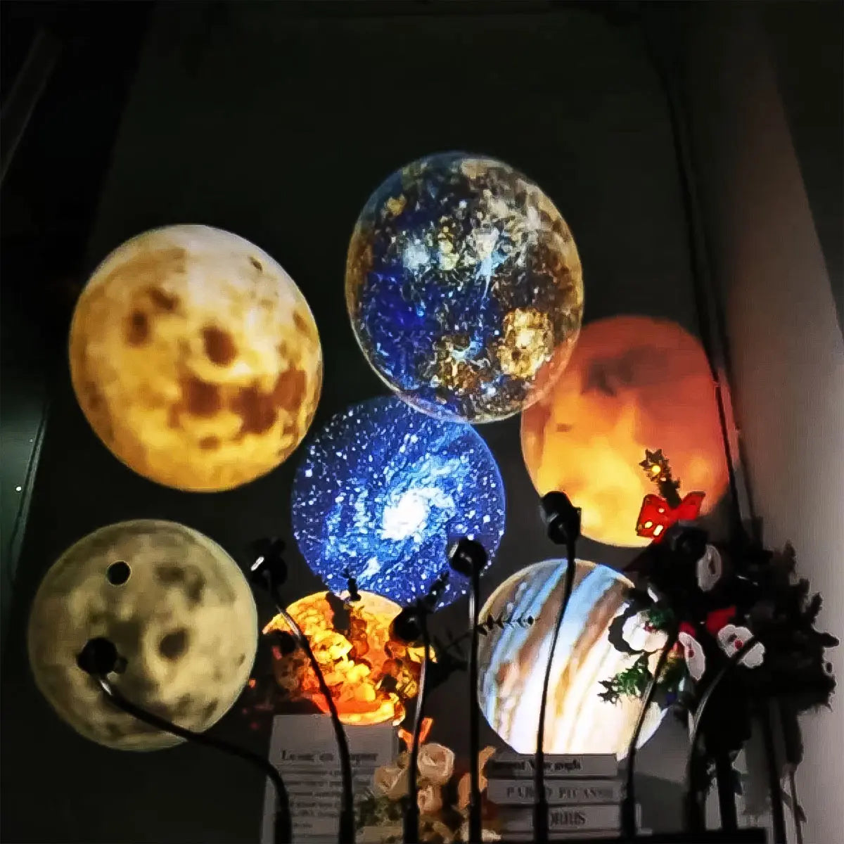Transform Your Space with the Galaxy Projector Lamp – 10 Stunning Lighting Modes, 360° Rotation, and Compact Design for Ultimate Home Decor