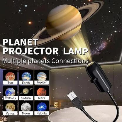 Transform Your Space with the Galaxy Projector Lamp – 10 Stunning Lighting Modes, 360° Rotation, and Compact Design for Ultimate Home Decor