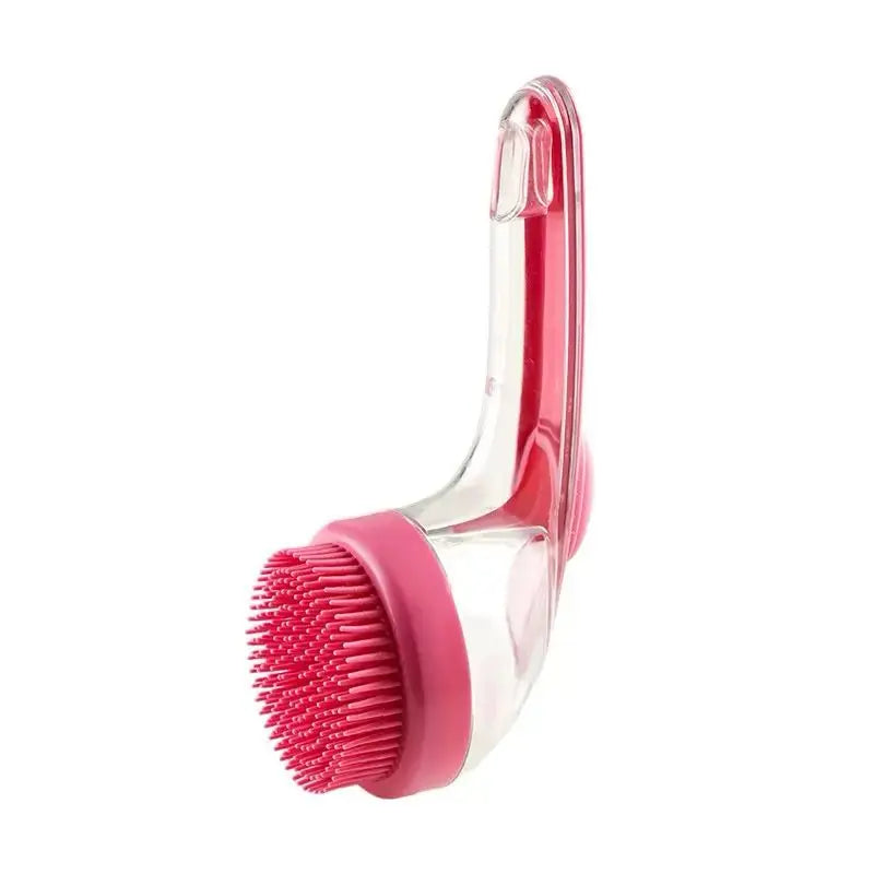2026 2-in-1 Pet Bath Brush and Soap Dispenser - Premium Soft Silicone Grooming Tool for Dogs and Cats