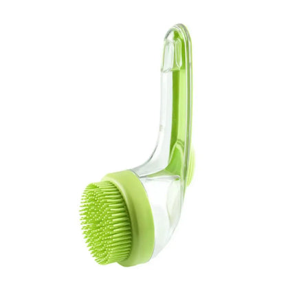 2026 2-in-1 Pet Bath Brush and Soap Dispenser - Premium Soft Silicone Grooming Tool for Dogs and Cats
